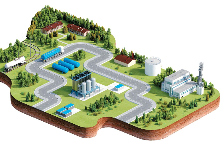 Автономная газификация с использованием СПГ для удаленных регионов ...