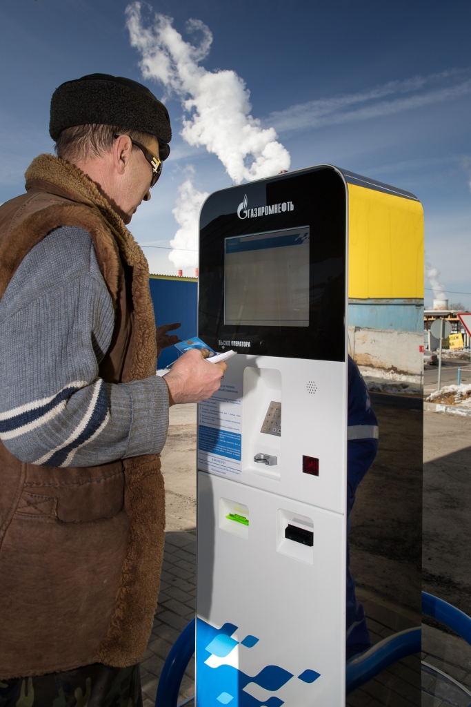 Первая автоматическая АЗС «Газпромнефть» построена в Москве 